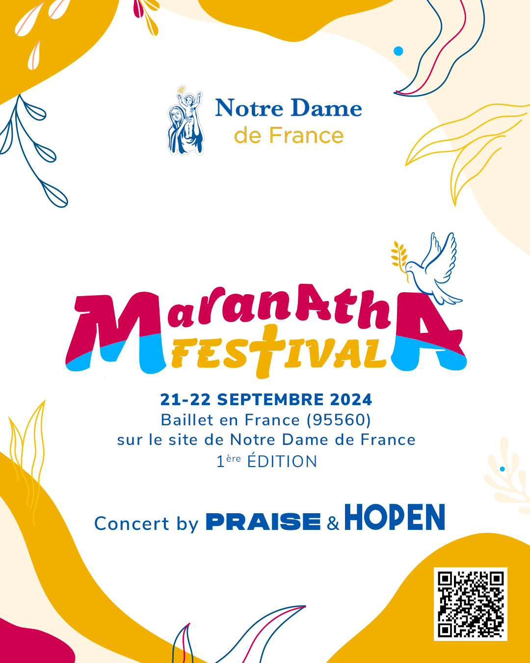 Programme Maranatha Festival 2